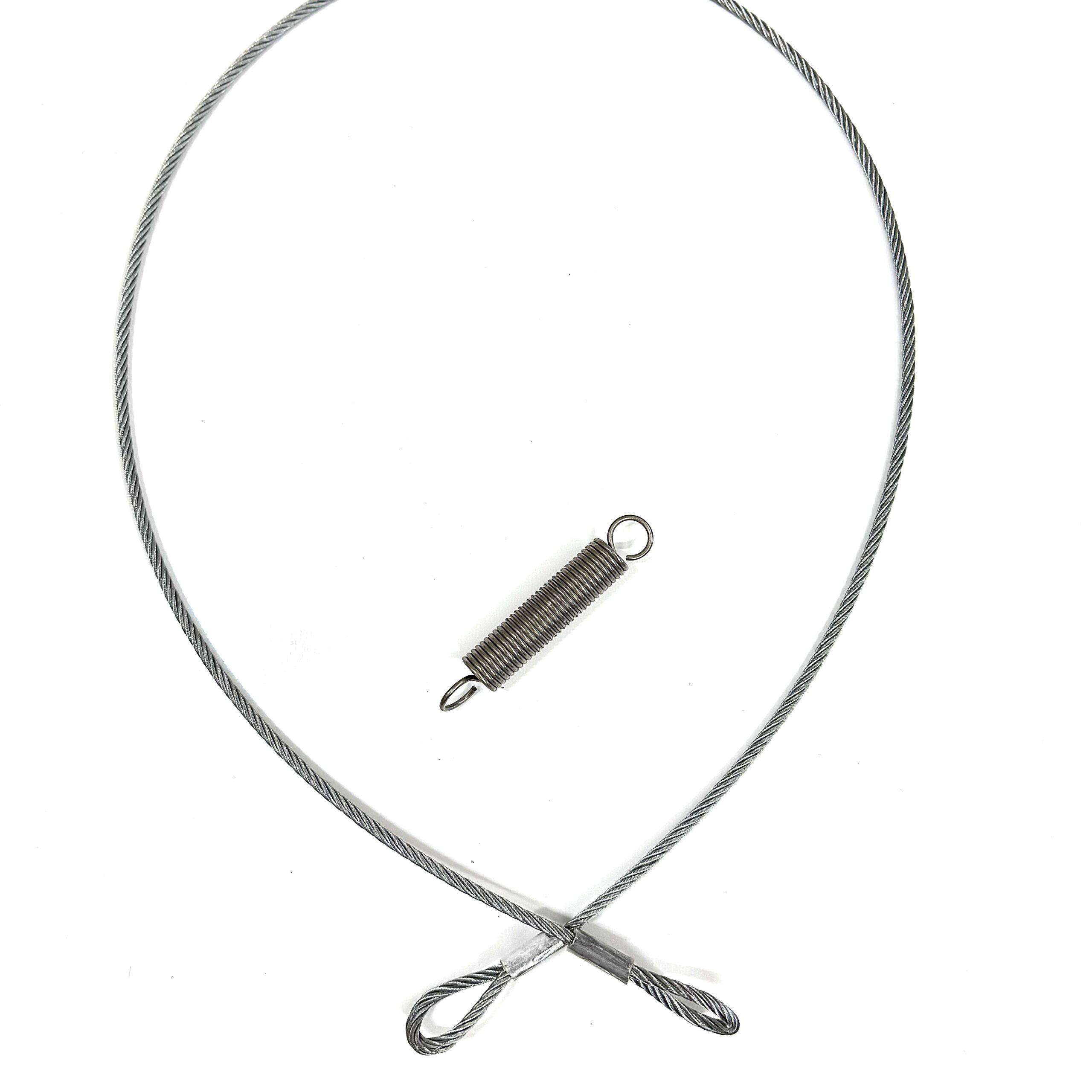 Cabo de Aço p/Borracha Funil de Descarga